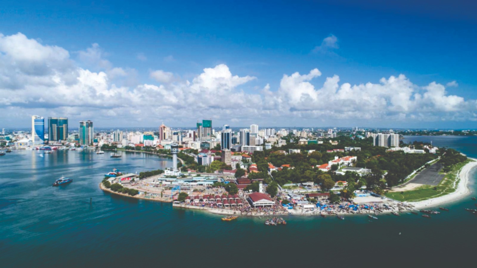 Dar es Salaam harbour Tanzania